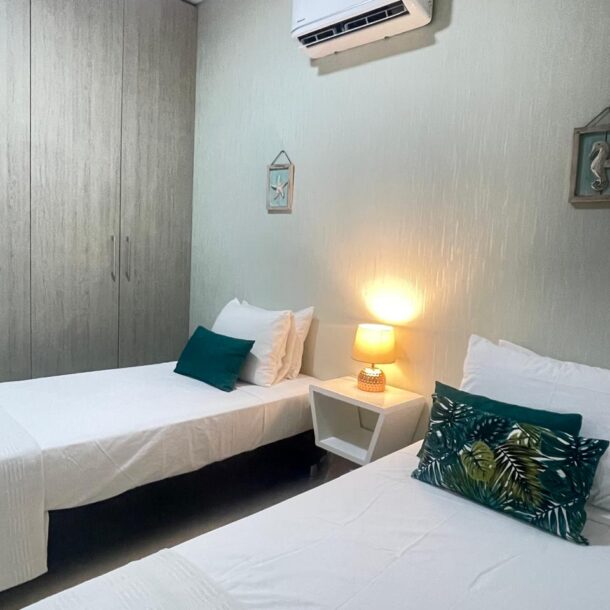 Habitación adicional del apartamento en Samaria Club de Playa Santa Marta